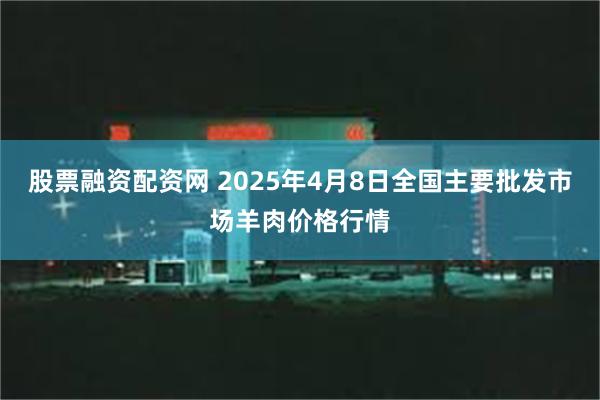 股票融资配资网 2025年4月8日全国主要批发市场羊肉价格行情