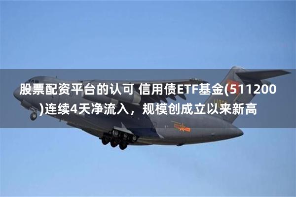 股票配资平台的认可 信用债ETF基金(511200)连续4天净流入，规模创成立以来新高
